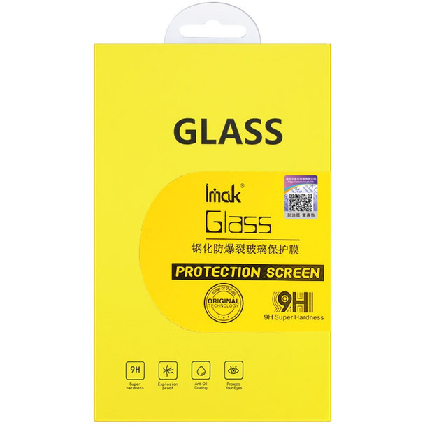 IMAK H Series for Google Pixel 6a Tempered Glass Film Full Glue Ultra Clear Shatter-proof Screen Protector