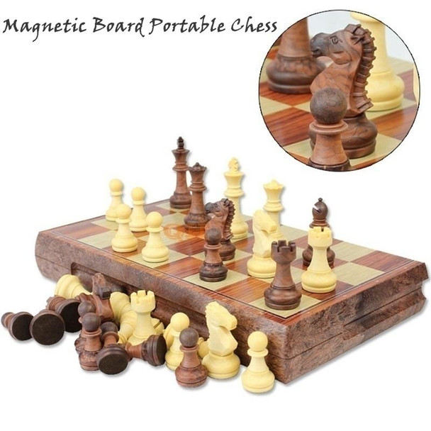 Wooden Folding Chess Board Game