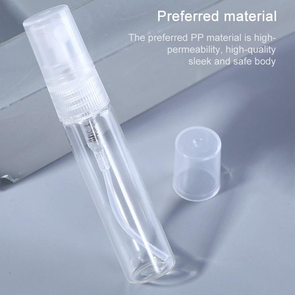 50 PCS Perfume Bottle Spray Bottle Perfume Bottle Empty Bottle, Capacity:10ML (Transparent)