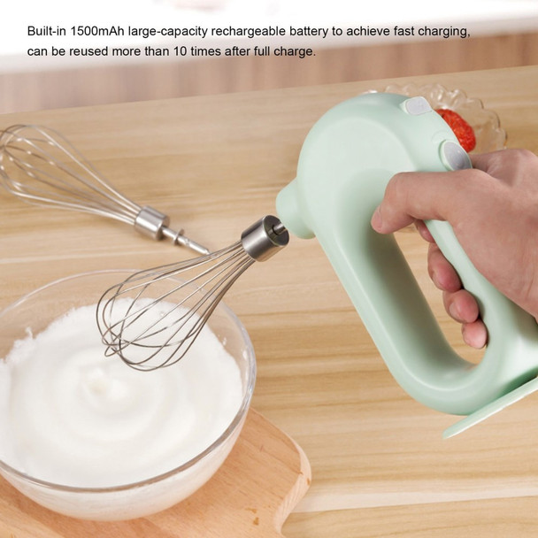 H-D01 Electric Egg Beater Rechargeable Portable Handheld Mixer Food Beater Whisk for Baking Cooking Kitchen Gadget