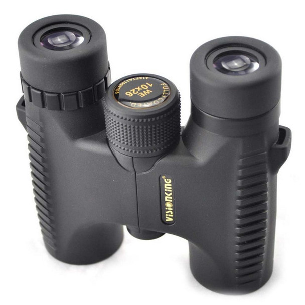 VISIONKING 10x26T HD Binoculars BAK4 Proof Prism Long Range Telescope Wide Angle Binoculars Hunting Telescope