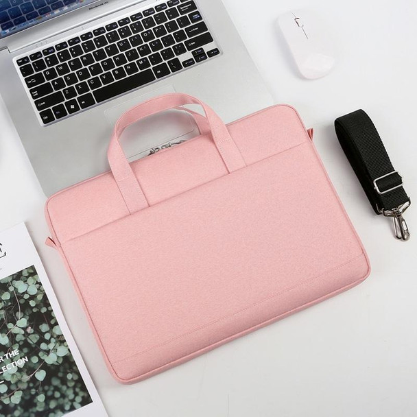 P310 Waterproof Oxford Cloth Laptop Handbag - 15 inch(Pink)