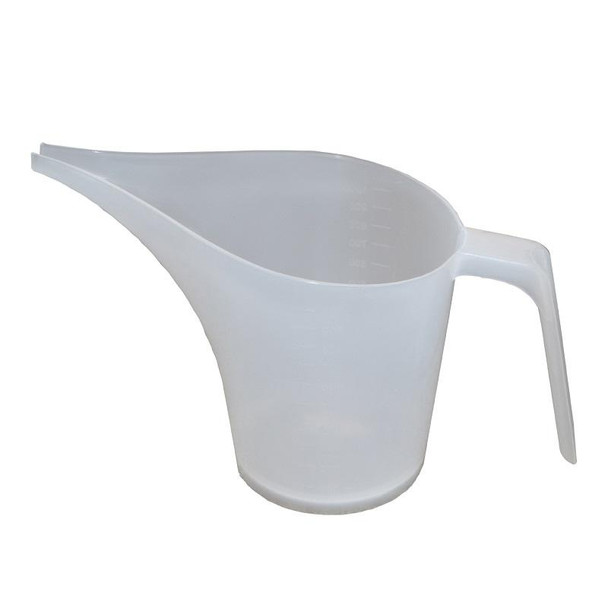 3 PCS Handmade Soap Plastic Measuring Cup With Pointed Mouth - Laboratory Use High Temperature Resistant Funnel Cup With Scale