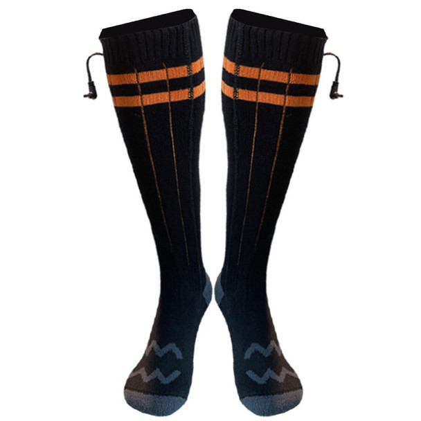 1 Pair Winter Boot Heated Socks Warm Socks Electric Heating Socks for Fishing Camping Hiking