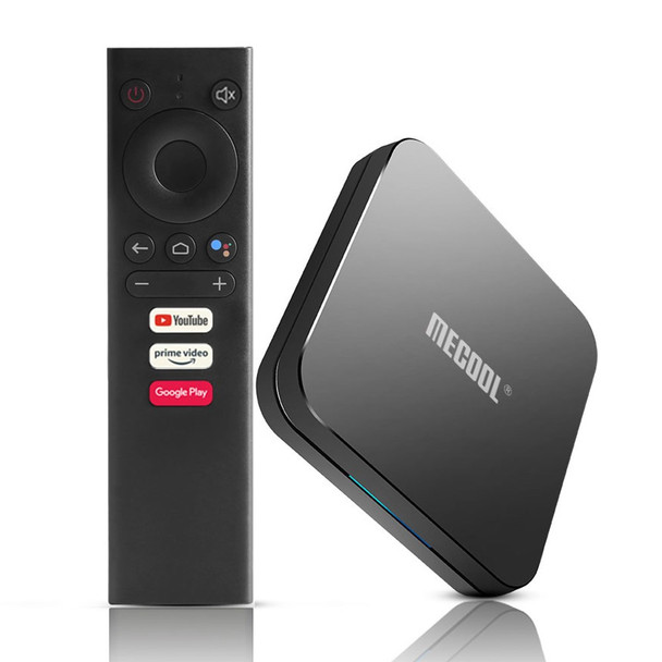 MECOOL KM9 PRO 2+16GB Android 10.0 Home Smart ATV TV Box 4K 2.4G WiFi Set Top Box Media Player - US Plug