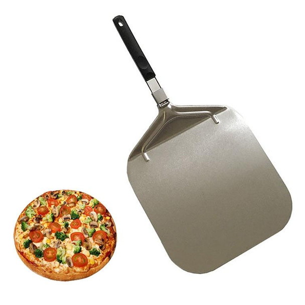 Handle Foldable Pizza Cake Aluminum Spatula(A)