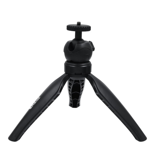 PULUZ 20cm Pocket Plastic Tripod Mount with 360 Degree Ball Head for Smartphones GoPro DSLR Cameras