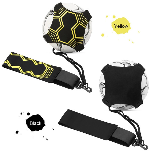 Soccer Trainer Kick Trainer Practicing Training Aid with Adjustable Belt