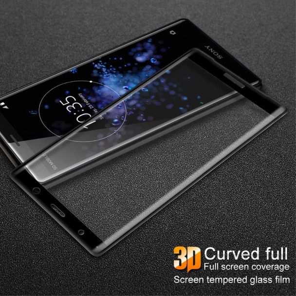 IMAK 3D Curved Tempered Glass Full Screen Film for Sony Xperia XZ2 Premium