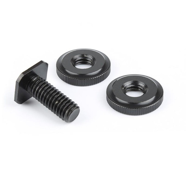 1/4 inch Flash Hot Shoe Mount Adapter to Tripod Screw Converter with Double Nuts for DSLR Camera