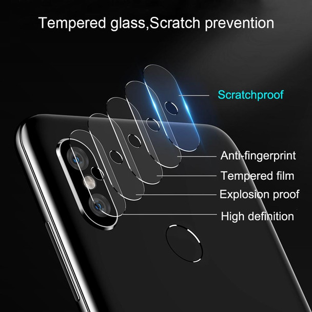 0.3mm 2.5D Transparent Rear Camera Lens Protector Tempered Glass Film for Asus Zenfone 6