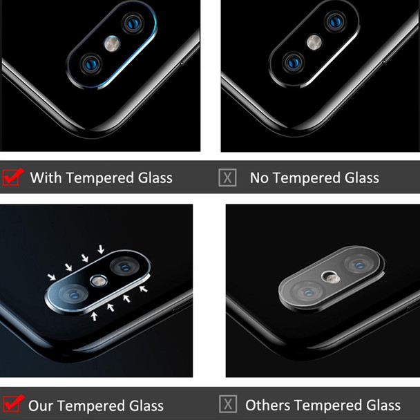 0.3mm 2.5D Transparent Rear Camera Lens Protector Tempered Glass Film for Asus Zenfone 6