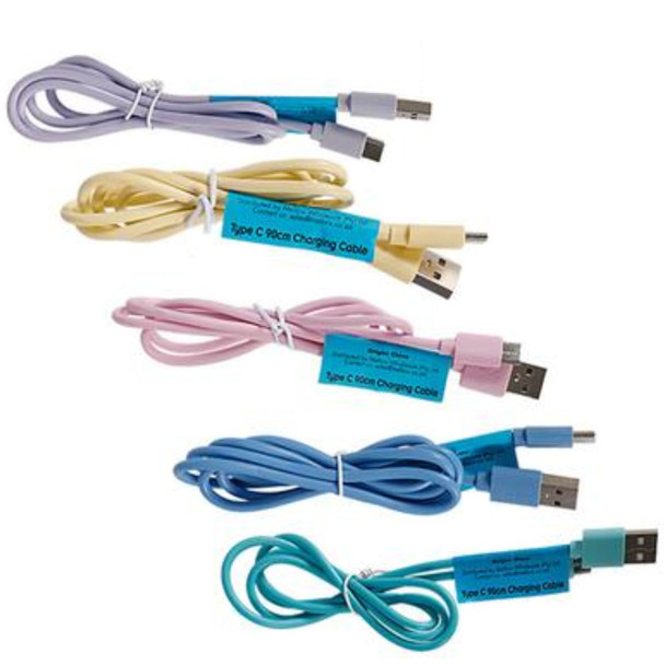 USB Cable Type C 1.0 AMP Bulk 90cm