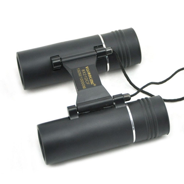 VISIONKING 8X21D Fixed Focus Roof Prism Binoculars for Camping / Hunting / Travelling Portable Mini Binoculars Telescope for Kids