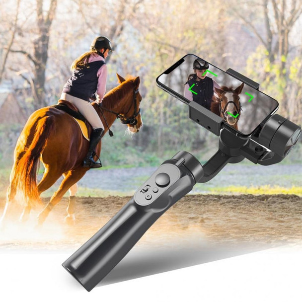 ELEBEST H4 Triaxial Portable and Palm-Sized Gimbal Stabilizer Handheld Automatic Balance Selfie Stick for Smartphones Vlogging, Live-Streaming
