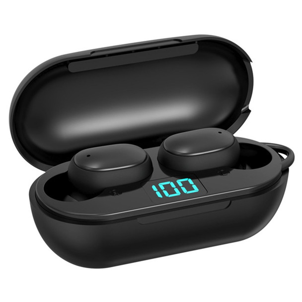 H6 TWS True Wireless Bluetooth Headphones Noise Reduction Earbuds with LED Digital Display