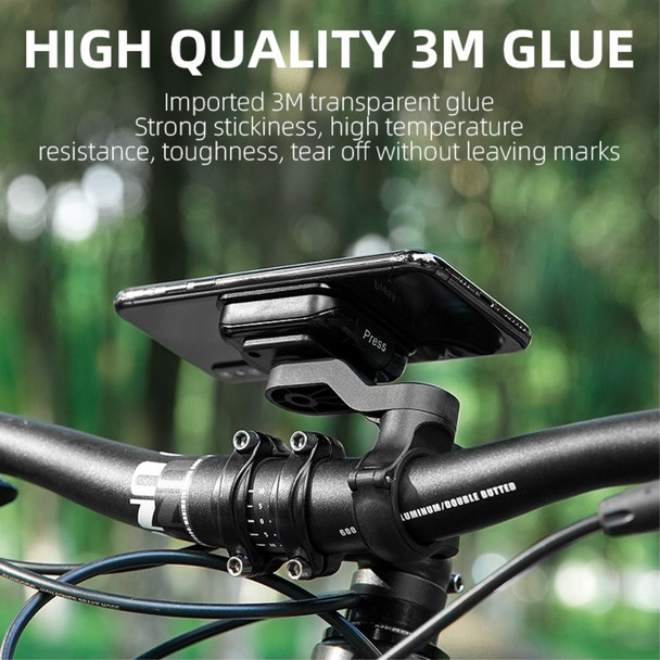 WEST BIKING YP0715060 Bike Magnetic Phone Holder Bicycle Quick Release Phone Mount 360 Degree Rotating Handlebar Phone Bracket