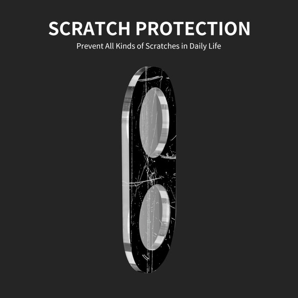 ENKAY HAT PRINCE For Samsung Galaxy Z Flip4 5G Anti-wear Full Coverage Rear Camera Lens Protector Silk Printing Tempered Glass Lens Film