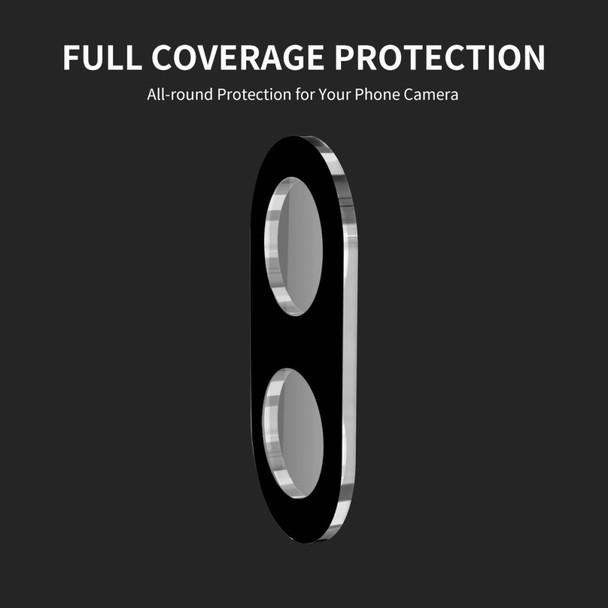 ENKAY HAT PRINCE For Samsung Galaxy Z Flip4 5G Anti-wear Full Coverage Rear Camera Lens Protector Silk Printing Tempered Glass Lens Film