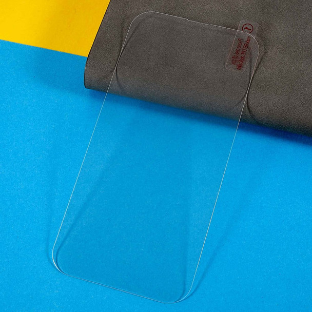 RURIHAI For iPhone 14 Pro 6.1 inch HD Clear Anti-fingerprint High Aluminium-silicon Glass Screen Protector Easy Installation Full Glue Tempered Glass Film