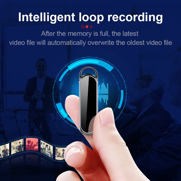 D8 Built-in MP3 Player Noise Reduction 128G Memory Capacity Voice Recording Device  Music Voice Recorder