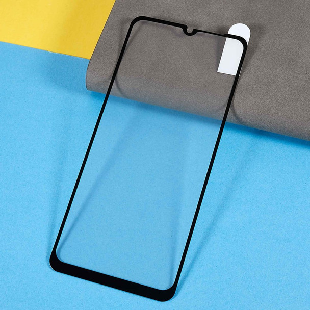 For Samsung Galaxy M23 5G/F23 5G HD Clear Silk Printing Tempered Glass Film Full Coverage Scratch Resistant Full Glue Screen Protector