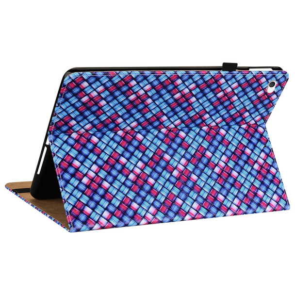 Color Weave Smart Leatherette Tablet Case - iPad mini 5 / 4 / 3 / 2 / 1(Blue)