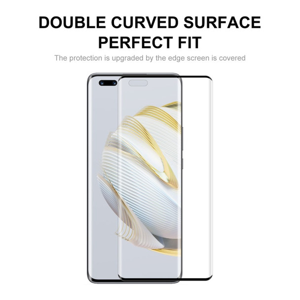 ENKAY HAT PRINCE For Huawei nova 10 Pro 4G Tempered Glass Screen Protector 3D Curved Side Glue Full Cover Anti-explosion Film