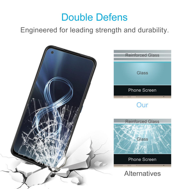 10 PCS 0.26mm 9H 2.5D Tempered Glass Film - Asus Zenfone 8Z