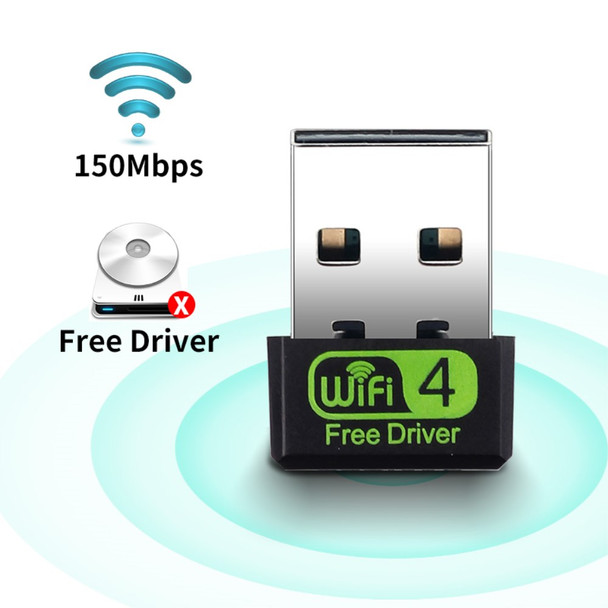 150Mbps USB2.0 WiFi Adapter Mini 802.11b/g/n 2.4G WiFi Dongle Network Card Ethernet Wireless Receiver