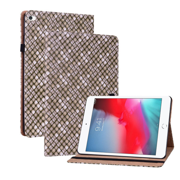 Color Weave Smart Leatherette Tablet Case - iPad mini 5 / 4 / 3 / 2 / 1(Brown)