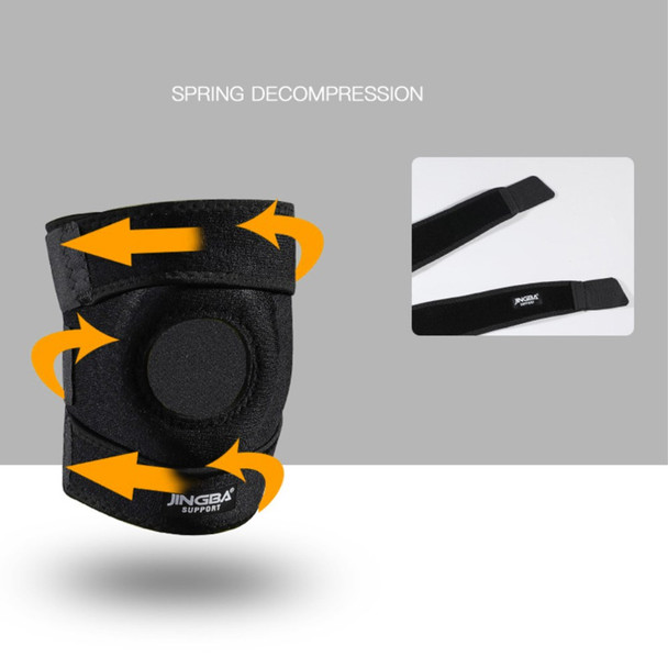 JINGBA SUPPORT 6008 1Pc Fitness Sports Knee Guard Outdoor Basketball Mountaineering Knee Brace Pad