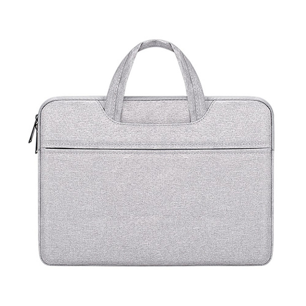 ST01 Laptop Bag 13.3 inch Waterproof Notebook Bag Sleeve Carrying Case Handbag Briefcase - Light Grey
