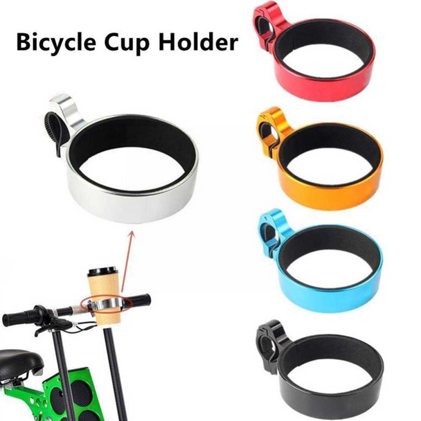 Bike Cup Holder Bicycle Motorcycle Water Bottle Holder Cage Tea Coffee Cup Mount Bracket Cycling Accessory - Yellow