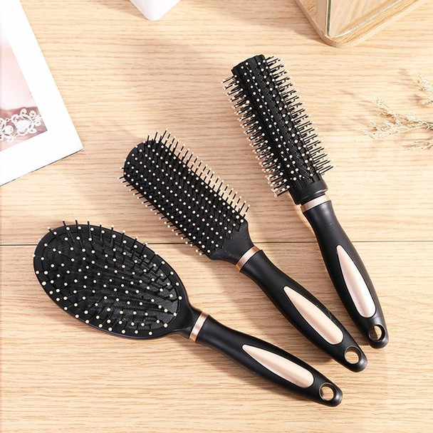 Airbag Massage Comb Anti-static Hair Curler Comb(Round)