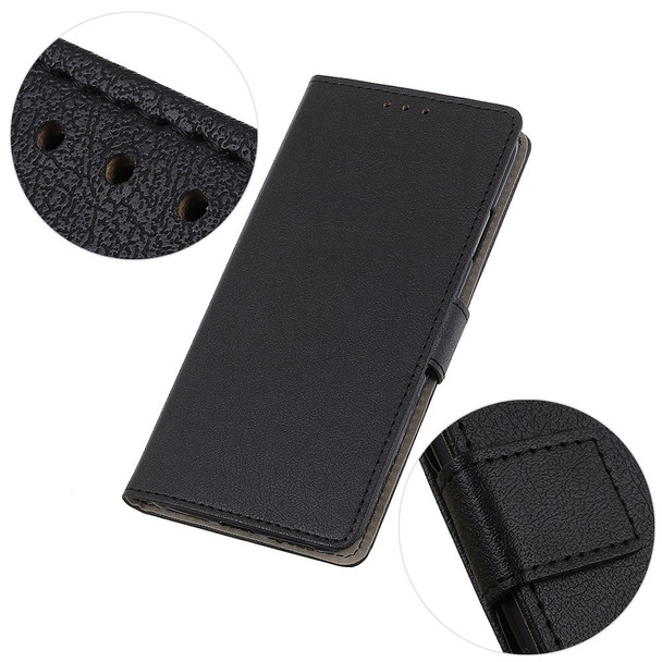 Wallet Stand Design Leather Phone Protective Case Cover for Oppo A93 5G/A54 5G/A74 5G - Black