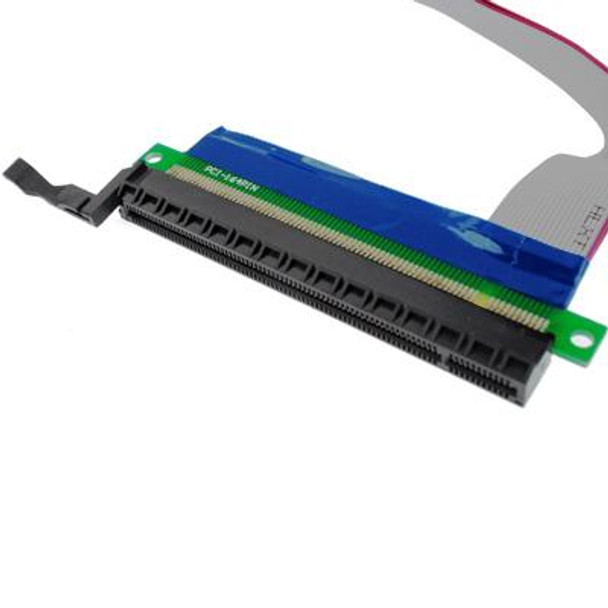 PCI-E Express 16X to 1X Riser Card Adapter Flex Extension Cable