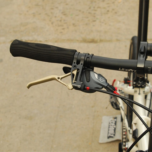 LITEPRO 1 Pair UltraLevers CNC Ultra-Light Bicycle Brake Lever Folding Bike V Brake Lever MTB Bike Brake Alloy Parts - Black