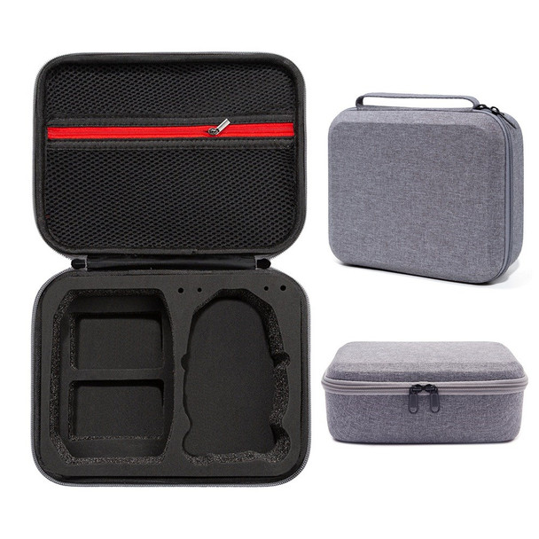 EWB9233 Portable Handbag for DJI Mini 3 Pro RC-N1 Remote Control Storage Bag Drone Carrying Case - Black Liner