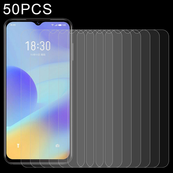 50 PCS 0.26mm 9H 2.5D Tempered Glass Film - Meizu Meilan 10