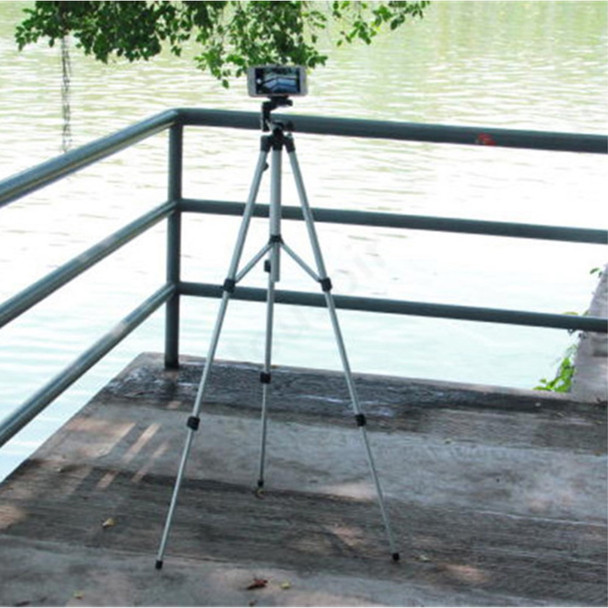 WT-330A Aluminum Alloy Tripod with 1/4" Screw Quick Release Plate for DSLR Camera Camcorder