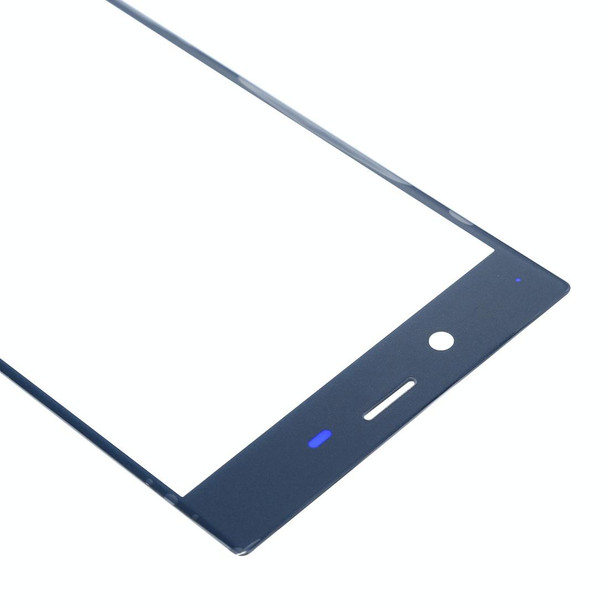 Front Screen Outer Glass Lens for Sony Xperia XZ(Blue)