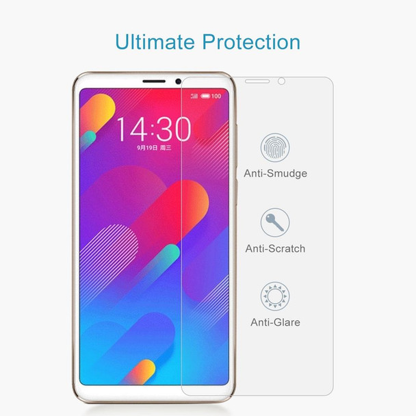 0.26mm 9H 2.5D Arc Edge Tempered Glass Protective Film for Meizu M8