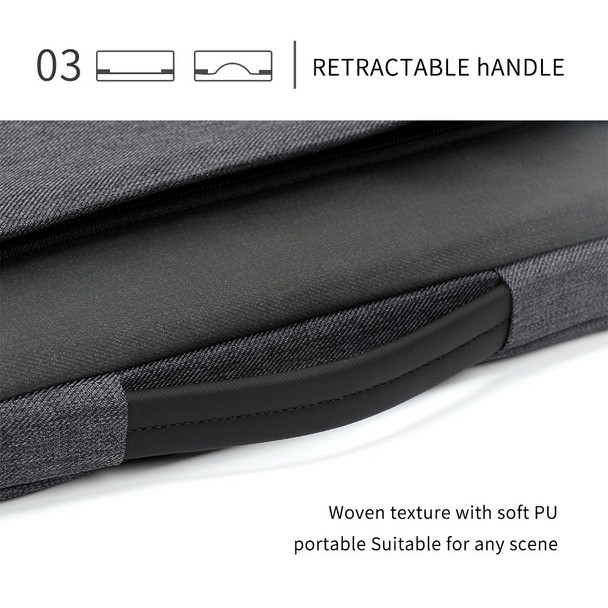 VALUEWIN VL027 14.2'' Notebook Computer Bag Soft Lining Water-repellent Laptop Sleeve Protection Case