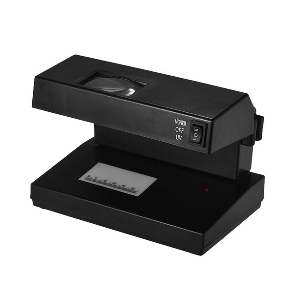 Money Counter Machine UV and Watermark Counterfeit Bill Detector for USD EURO POUND - EU Plug