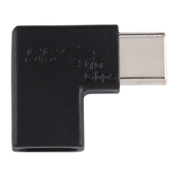 90 Degree USB-C Type-C Male to Female Adapter