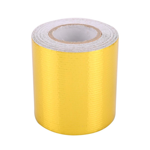 5m Exhaust Wrap Auto Motor Exhaust Heat Shield Aluminum Foil Paper Heat Resistant Wrap