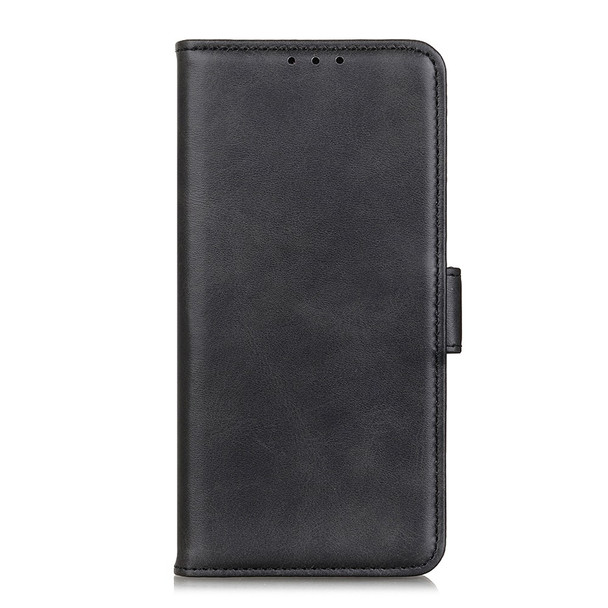 Magnetic Closure Leather Wallet Stand Shockproof Phone Cover for Xiaomi Redmi Note 11 5G (China) (MediaTek)/Redmi Note 11T 5G/Redmi Note 11S 5G/Redmi Note 11S 5G - Black
