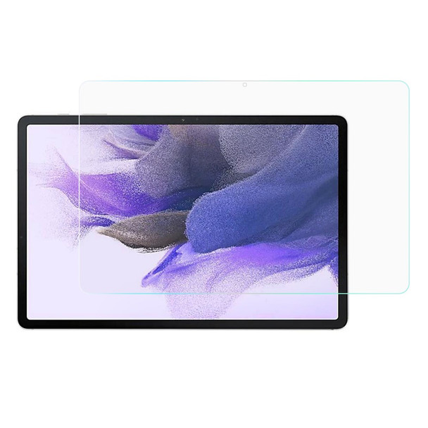 For Samsung Galaxy Tab S9+ / S7 FE / S7+ / S8+ 0.3mm Straight Edge Full Coverage Tempered Glass Screen Protector Film Guard