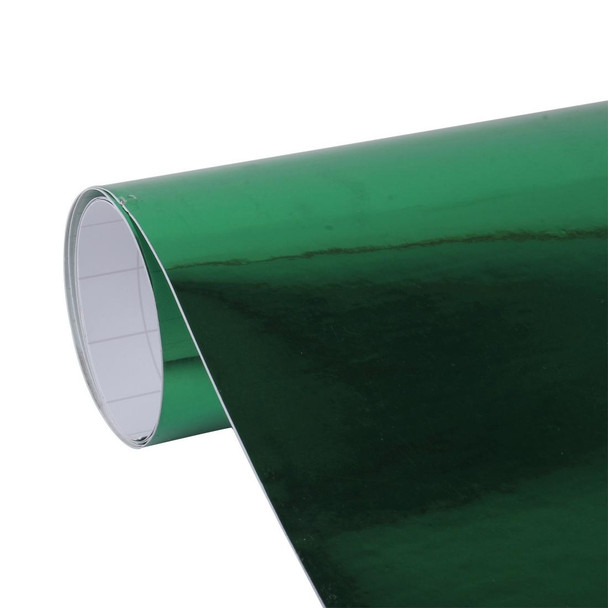 1.52m  0.5m Electroplating Car Auto Body Decals Sticker Self-Adhesive Side Truck Vinyl Graphics(Green)